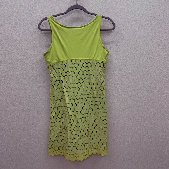 Title Nine Nimblene Illusion Athletic Sleeveless Eyelet Dress Womens size Small - Picture 5 of 5